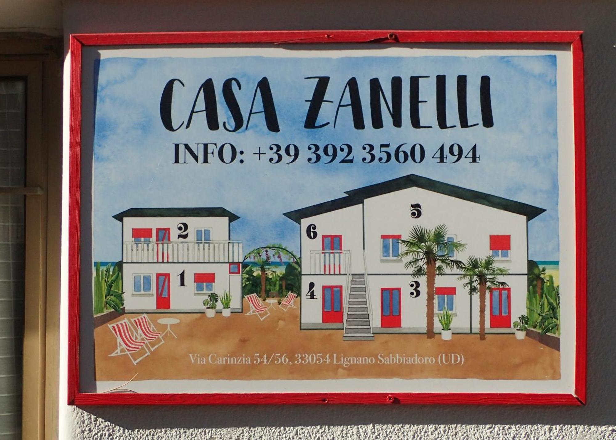 Апартаменты Casa Zanelli Линьяно-Саббьядоро Экстерьер фото